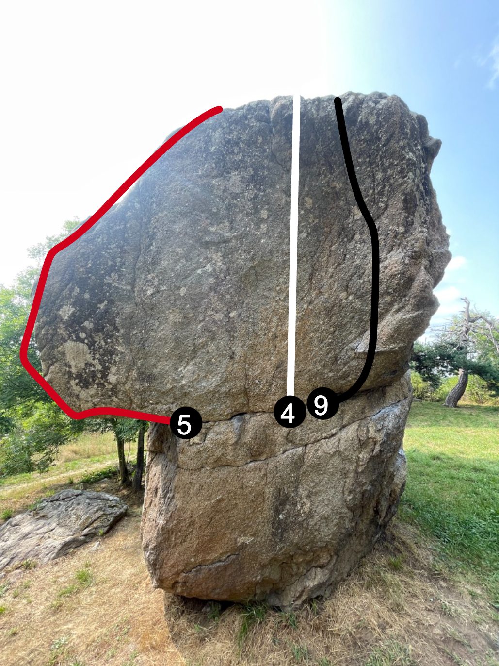 Photo de la voie