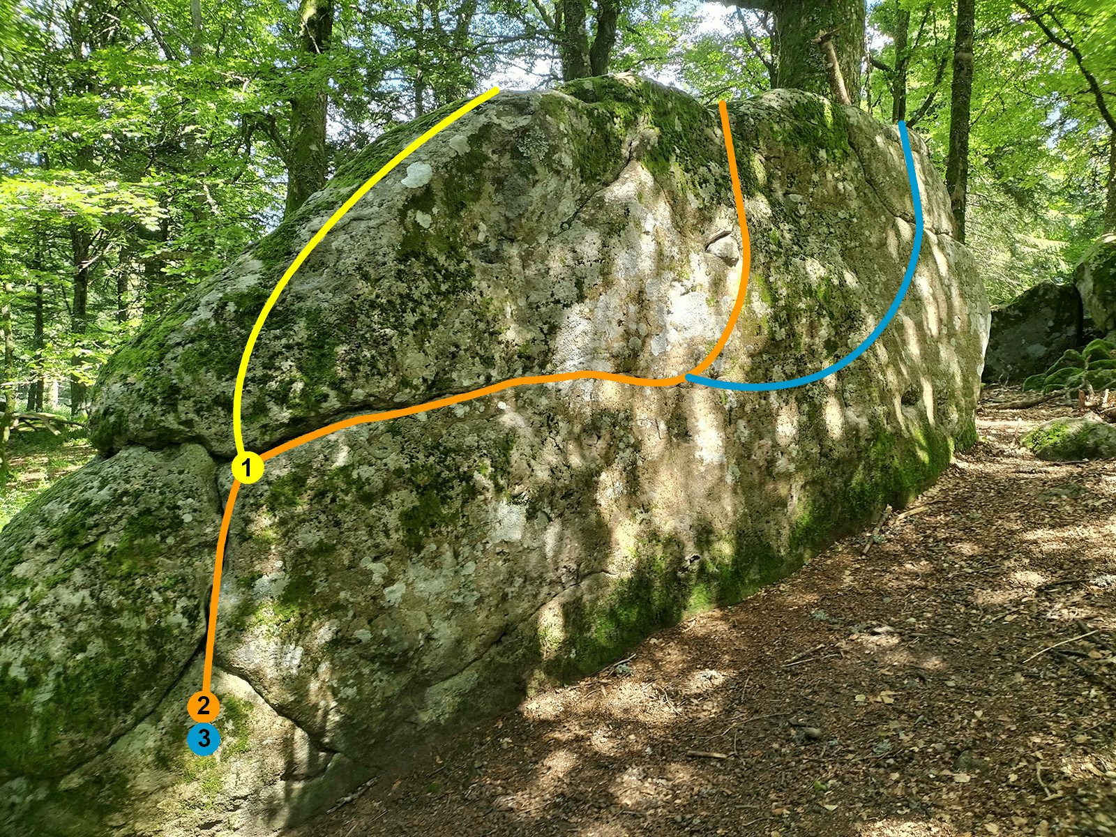 Photo de la voie