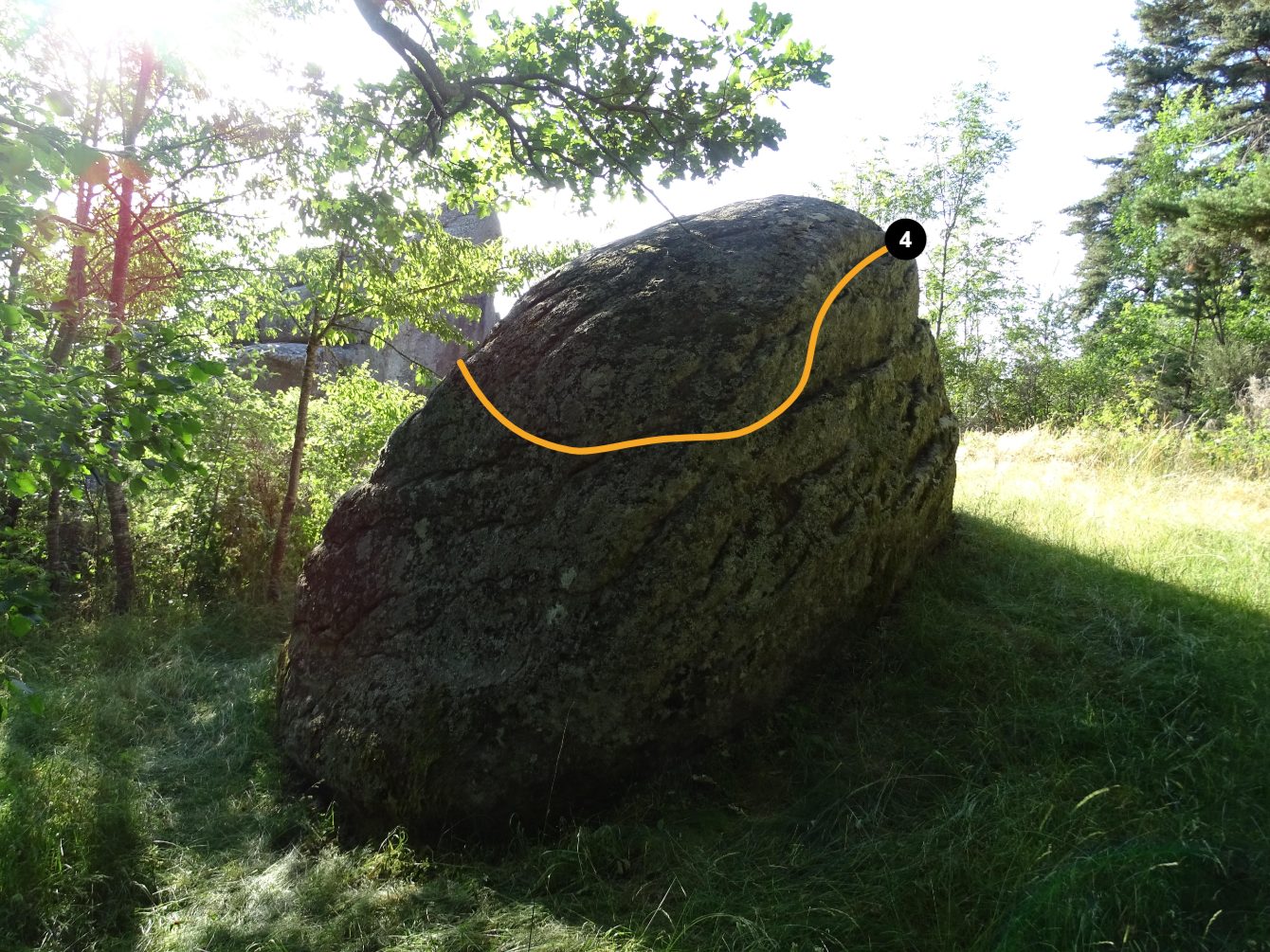 Photo de la voie
