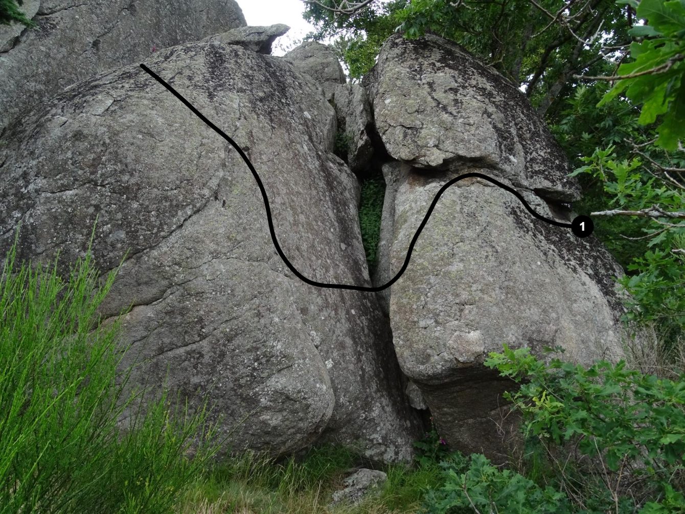 Photo de la voie