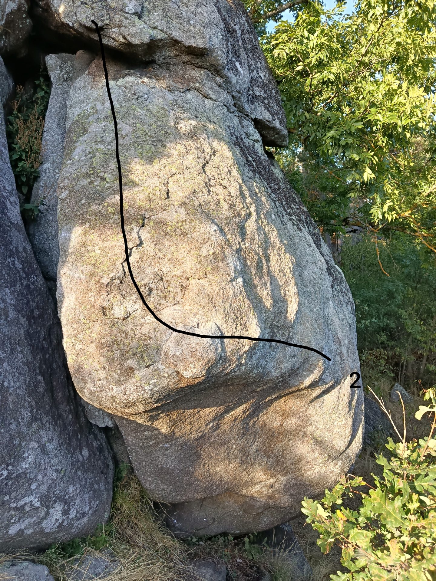 Photo de la voie
